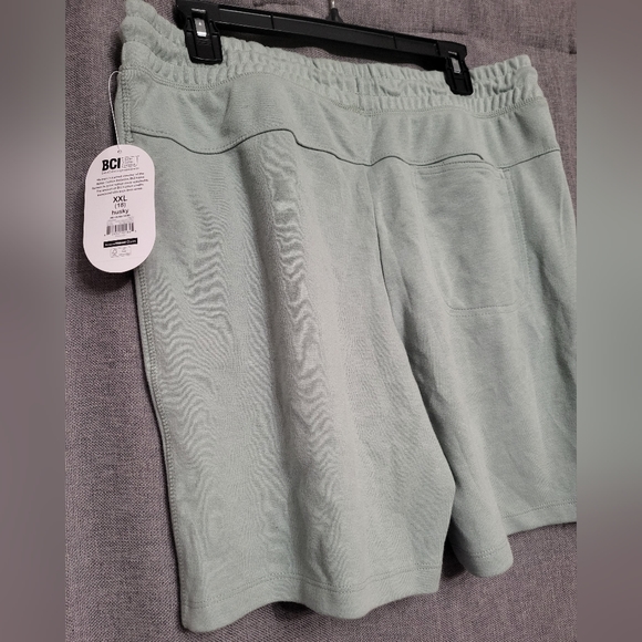 Wonder Nation Boys Lounge Shorts Size XXL18 Husky Green New - Picture 6 of 7